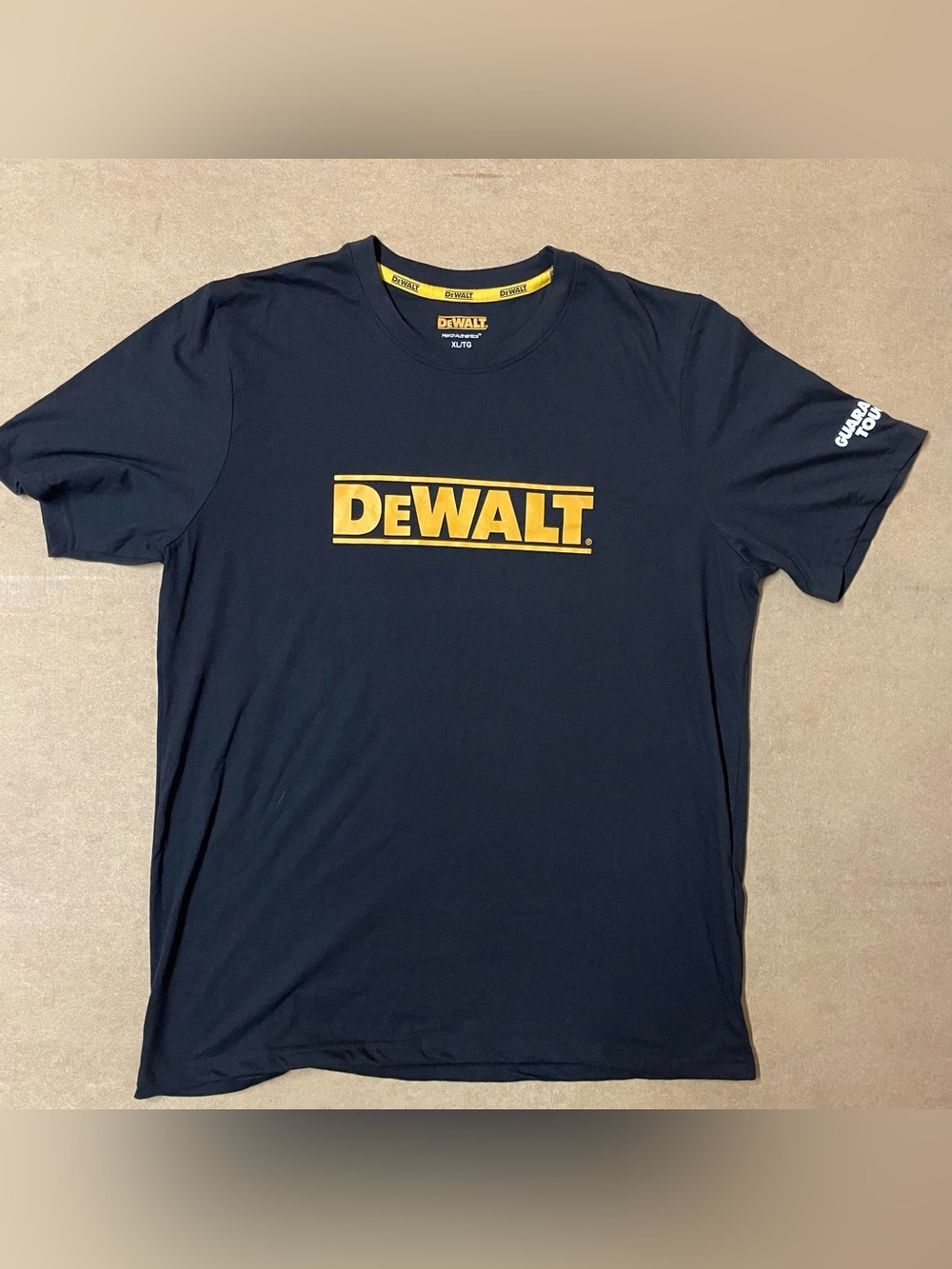 DEWALT Men’s Black Short Sleeve Logo Tee